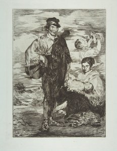 Sigøynerne (Les Gitanos) av Édouard Manet