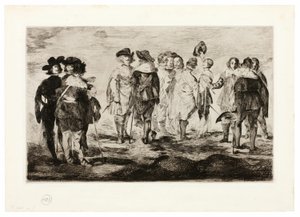 De små kavalerene av Édouard Manet