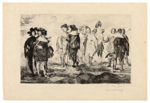 De små kavalerene av Édouard Manet