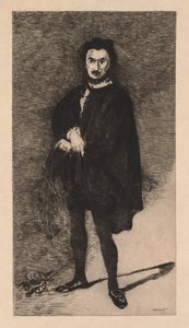 Den tragiske skuespilleren, 1866. av Édouard Manet