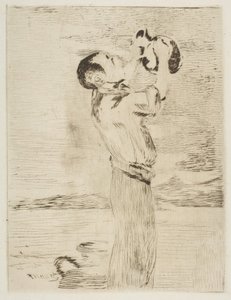 Vanndrikkeren, 1870-74. av Édouard Manet