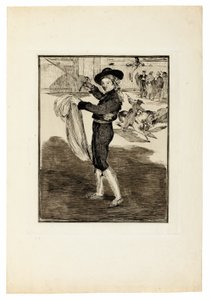 Victorine Meurent i kostymet til en "Espada" av Édouard Manet