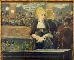 Studer for baren på Folies-Bergère av Édouard Manet