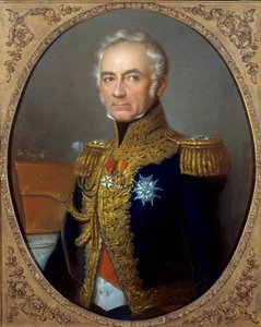 Portrett av Charles Tristan, greve av Montholon (1783-1853) Maleri av Edouard Pingret (1788-1875) ca. 1840, 82 x 67 cm. Paris, Musee de l