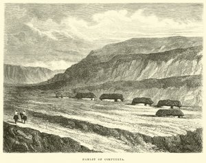 Hamlet of Gate av Edouard Riou