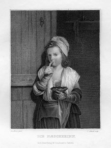 Jente spiser, c1833
