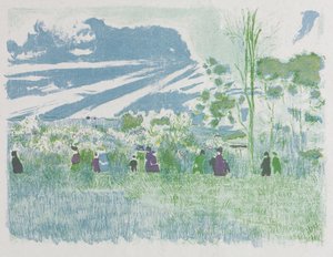Over feltene av Edouard Vuillard
