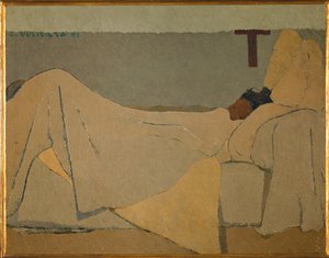 I sengen av Edouard Vuillard