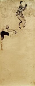 På teateret av Edouard Vuillard