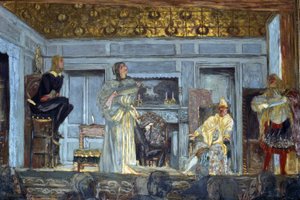 Dekorer av de imaginære syke av Moliere av Edouard Vuillard