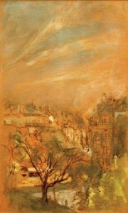 Morgeneffekt på Place Vintimille av Edouard Vuillard