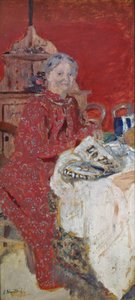 Lunchen, 1890-tallet av Edouard Vuillard