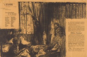 Tilhengere av samfunnet av Edouard Vuillard