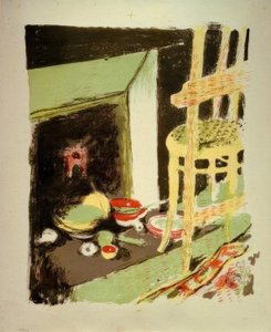 Ildstedet av Edouard Vuillard