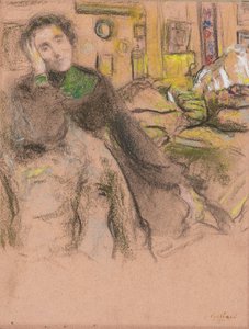 Madame Juliette Weil, studie III, 1927-1928 av Edouard Vuillard