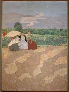 Park i Paris: Samtalen av Edouard Vuillard