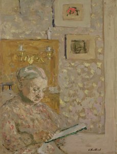 Portrett av Madame Vuillard, kunstnerens mor, ca. 1910