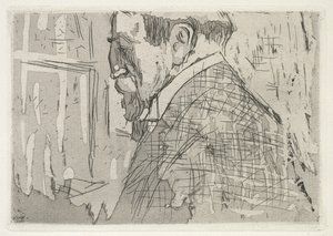 Portrett av Theo van Rysselberghe av Edouard Vuillard
