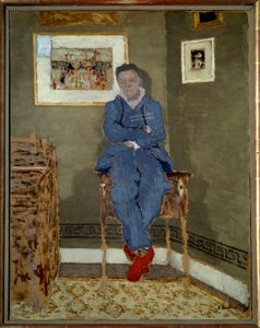 Portrett av maleren Felix Vallotton (1865-1925) av Edouard Vuillard