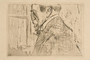 Portrett av Théo Van Rysselberghe av Edouard Vuillard