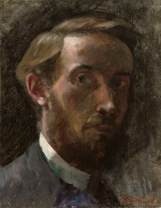 Selvportrett, 21 år av Edouard Vuillard