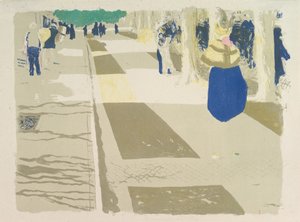 The Avenue, fra serien Landscapes and Interiors av Edouard Vuillard