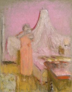 Morgenkoppen med te, ca. 1930 av Edouard Vuillard