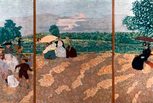 The Public Gardens detalj, 1894 av Edouard Vuillard