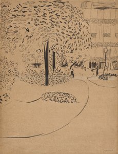 The Square, 1910. av Edouard Vuillard