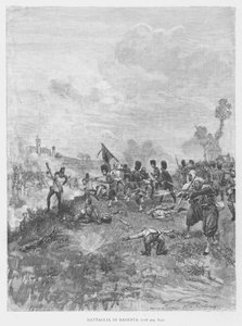 Slaget ved Magenta (gravering) av Edouardo Matania