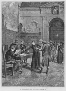 The Oath of the Sanfedisti (gravering)