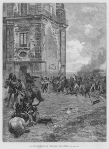 Palermo-revolusjonen i 1820 (gravering)