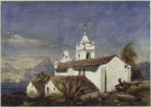 Santa Luzia-kapellet av Eduard Hildebrandt