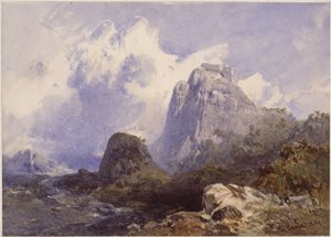 La Gavea i Rio de Janeiro av Eduard Hildebrandt