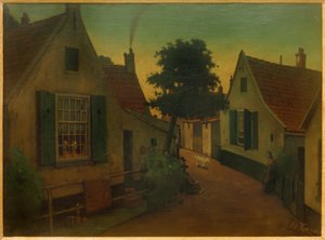 Gate i Domburg av Eduard Karsen