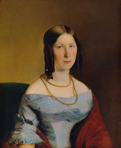 portrett av en dame av Eduard Swoboda