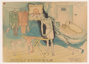 Illegale wensdroom (tittel på objekt) av Eduard Veterman