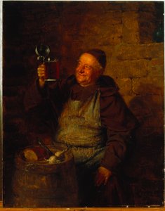I en klosterhage av Eduard von Grutzner