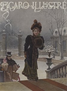 For babyene. Omslag til Le Figaro Illustre, januar 1893 (kromotypograf)
