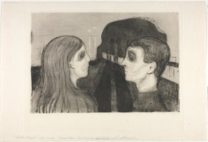 Attraksjon II av Edvard Munch