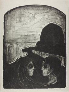 Attraksjon I av Edvard Munch
