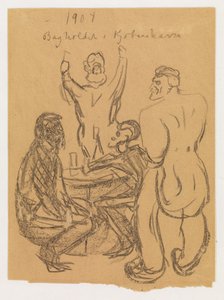 Bakholdet i København av Edvard Munch
