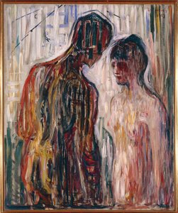 Amor og Psyche av Edvard Munch