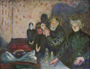 Dødskamp av Edvard Munch