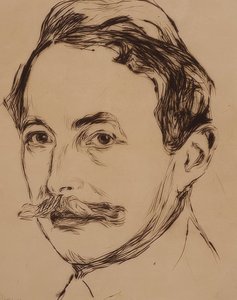 Dr. Max Linde. 1902 av Edvard Munch