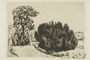 Kveld i parken av Edvard Munch