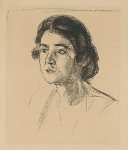 Fru Wedel II av Edvard Munch