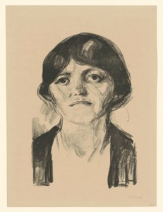 Kvinnehode av Edvard Munch