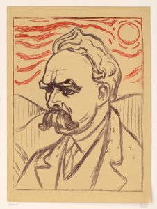 Friedrich Nietzsche av Edvard Munch