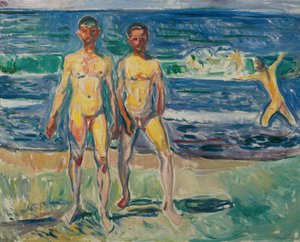 menn ved sjøen av Edvard Munch
